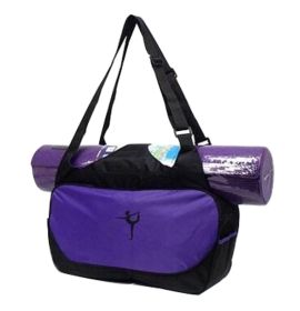 Multifunction Yoga Mat Tote Bag: Lightweight, Durable, Breathable Pouch[Purple]