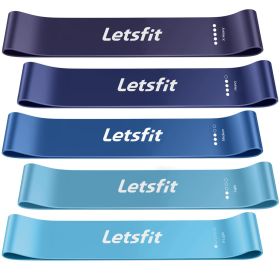 Fitness belt 5P (gradient blue)