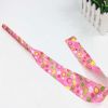 2 Pairs Pink Dots Kids Gymnastics Ribbon Sticks Dance Ribbon School Shows Dancing Prop Dance Streamers