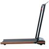 HP-P12ABK electric treadmill; folding treadmill; LCD display screen and mat holder; Home Office Gym Stand; 2.25HP Electric; Wood Electric Treadmill wi