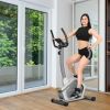 8-Level Fitness Magnetic Upright Pulse Sensor Exercise Cycling Bike