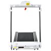 Portable Compact Treadmill;Electric Motorized 3.5HP;14KM/H;Medium Running Machine Motorised Gym 330lbs;Foldable for Home Gym Fitness Workout Jogging W