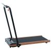 HP-P12ABK electric treadmill; folding treadmill; LCD display screen and mat holder; Home Office Gym Stand; 2.25HP Electric; Wood Electric Treadmill wi