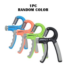 10-100Kg Adjustable Heavy Gripper Fitness Hand Exerciser Grip Wrist Training Increase Strength Spring Finger Pinch Expander (Ships From: China, Color: Basic - Random Color)