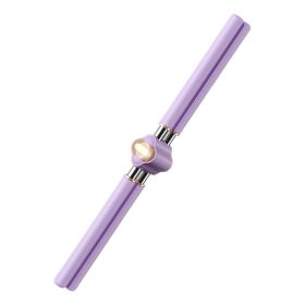 Gym Sports Equipment Posture Corrector Training Stick Pole Yoga Rod (Color: purple, Type: Yoga Rod)