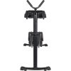 440LBS Deluxe ab machine Folding abdominal crunch coaster Max ab workout equipment for home workouts with Kettlebell style resistance block; Abdominal