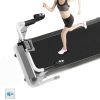 Home Fitness Exercise Portable Motorized Shock-Absorbing Folding Manual Treadmill