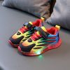 Children Shoes Led Luminous Lighted Casual Breathable Baby Boys Girls Sport Running Soft Bottom Non-Slip Kids Fashion Sneakers